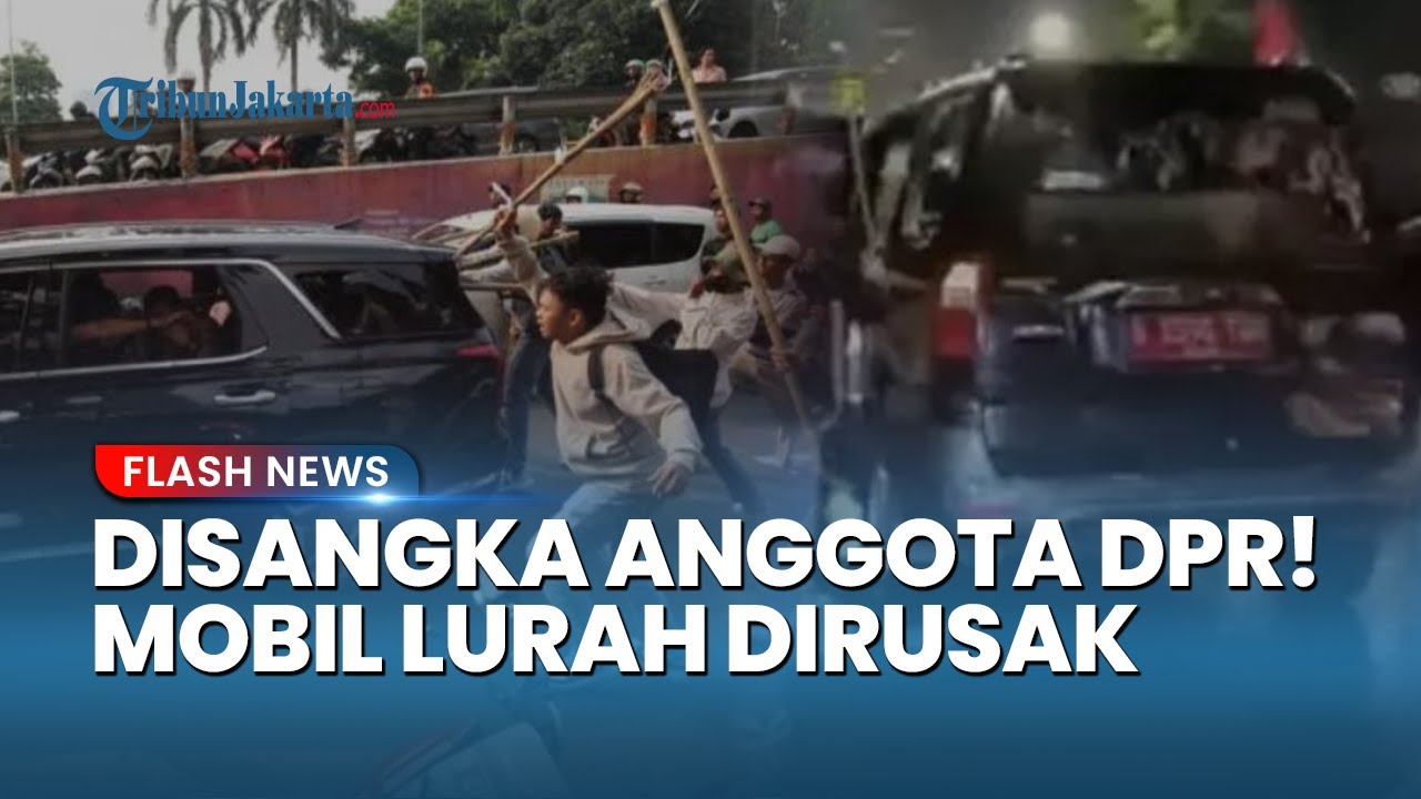 Disangka Anggota DPR! Lurah Manggarai Selatan Jadi Korban Amukan Massa Demo: Mobil Dinas Hancur