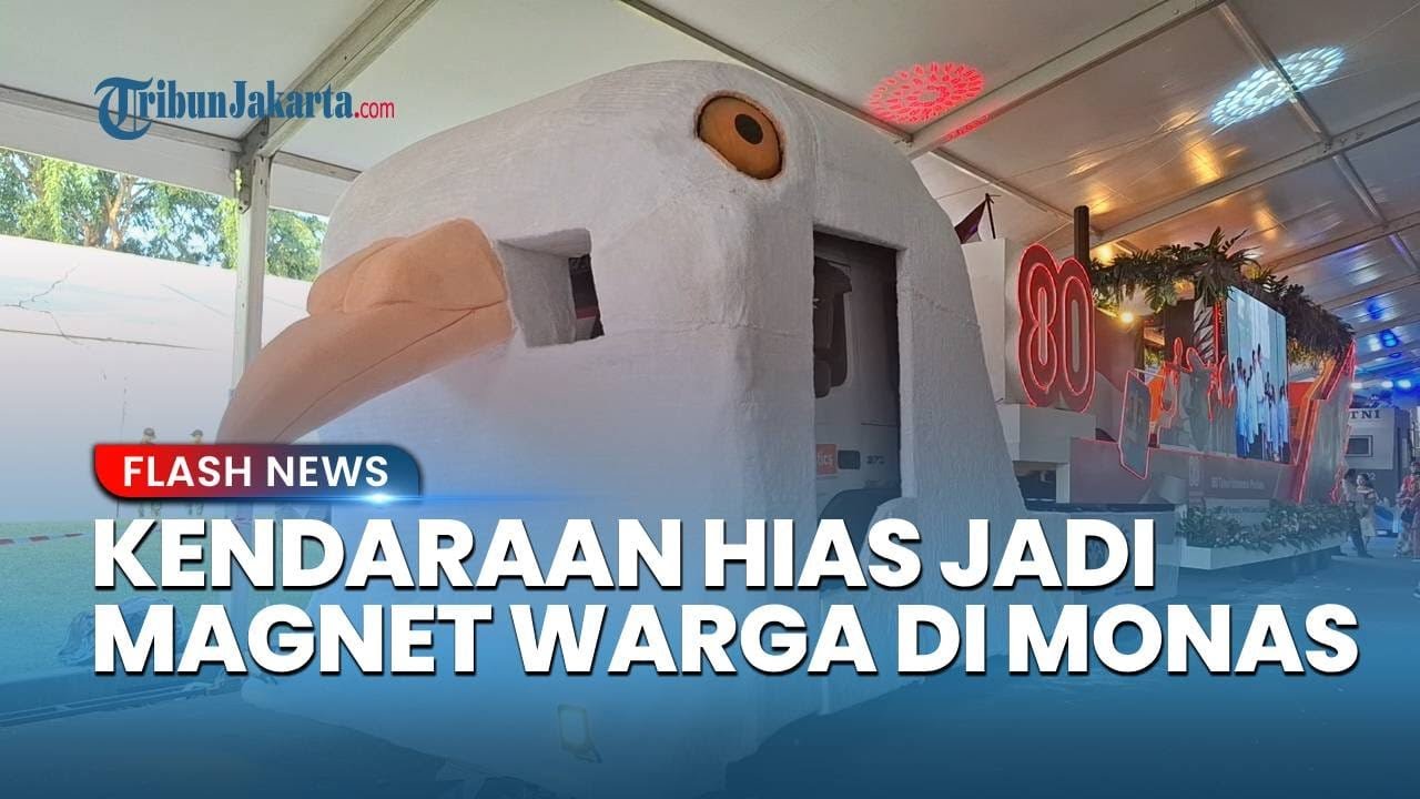 Kendaraan Hias Kementerian Meriahkan Perayaan HUT ke-RI, Bakal Ikut Komvoi Monas-Semanggi