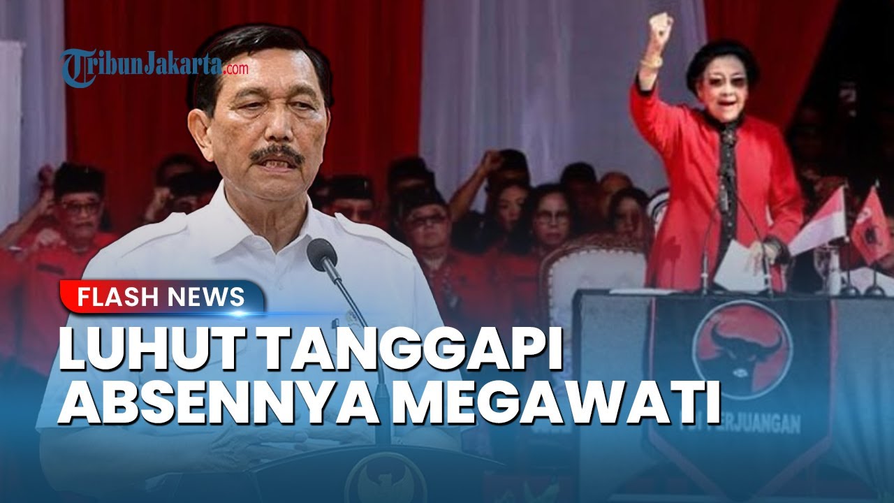 Luhut Tanggapi Absennya Megawati Saat HUT RI ke-80 di Istana, Singgung Soal Kekompakan Presiden