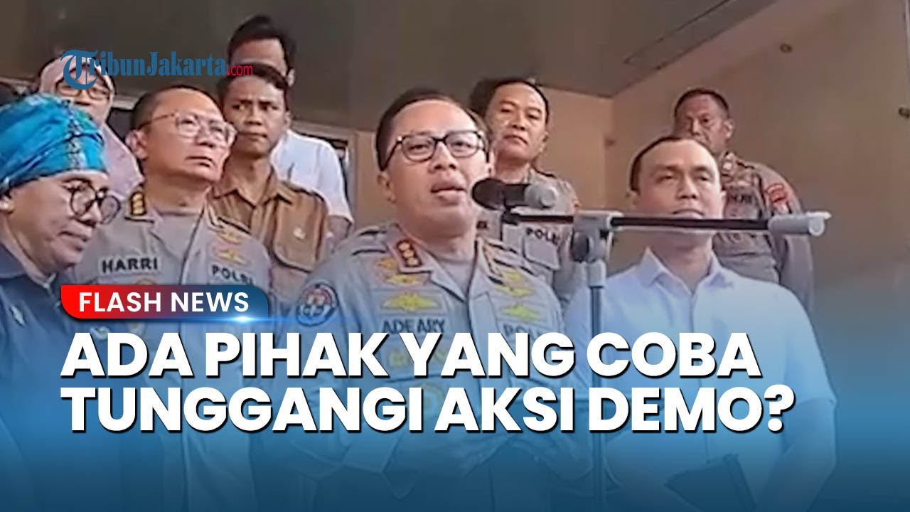 Polisi Curiga Aksi Ricuh di DPR Ada Pihak yang Coba Tunggangi: Motor Dibakar hingga Pagar Ambruk