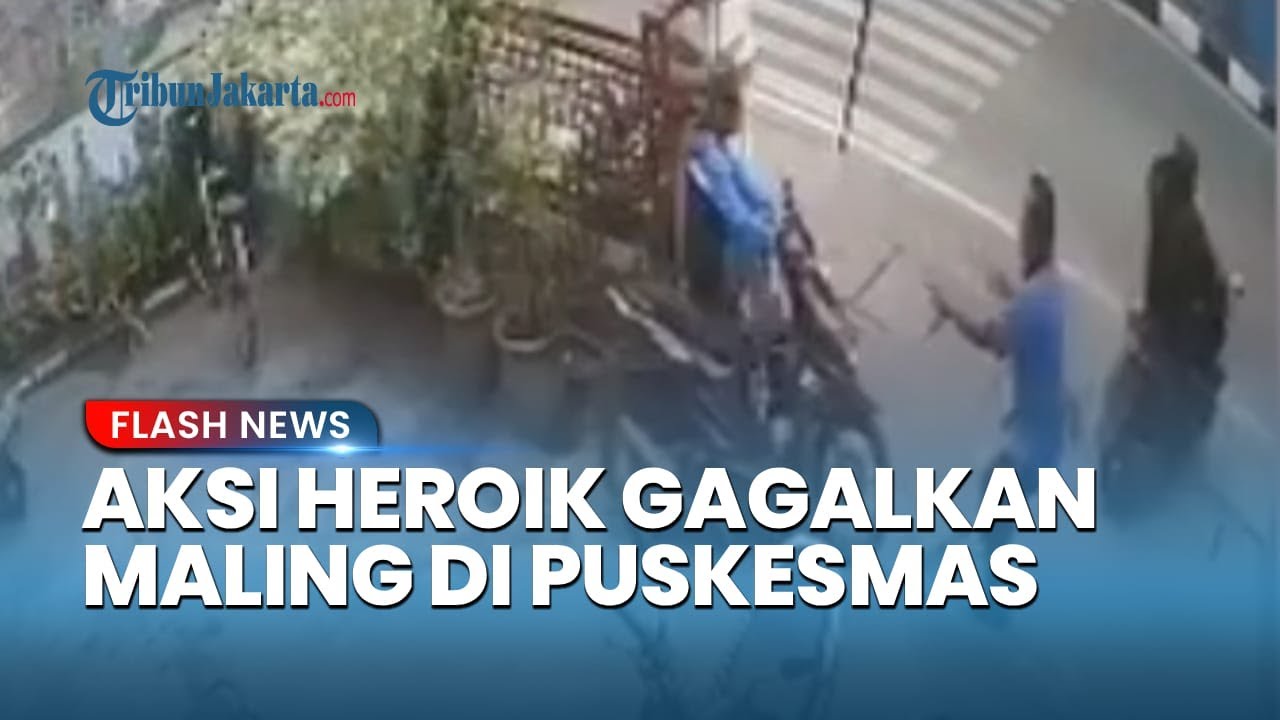 Aksi Heroik Petugas Kebersihan Gagalkan Curanmor di Puskesmas Lagoa Jakarta Utara