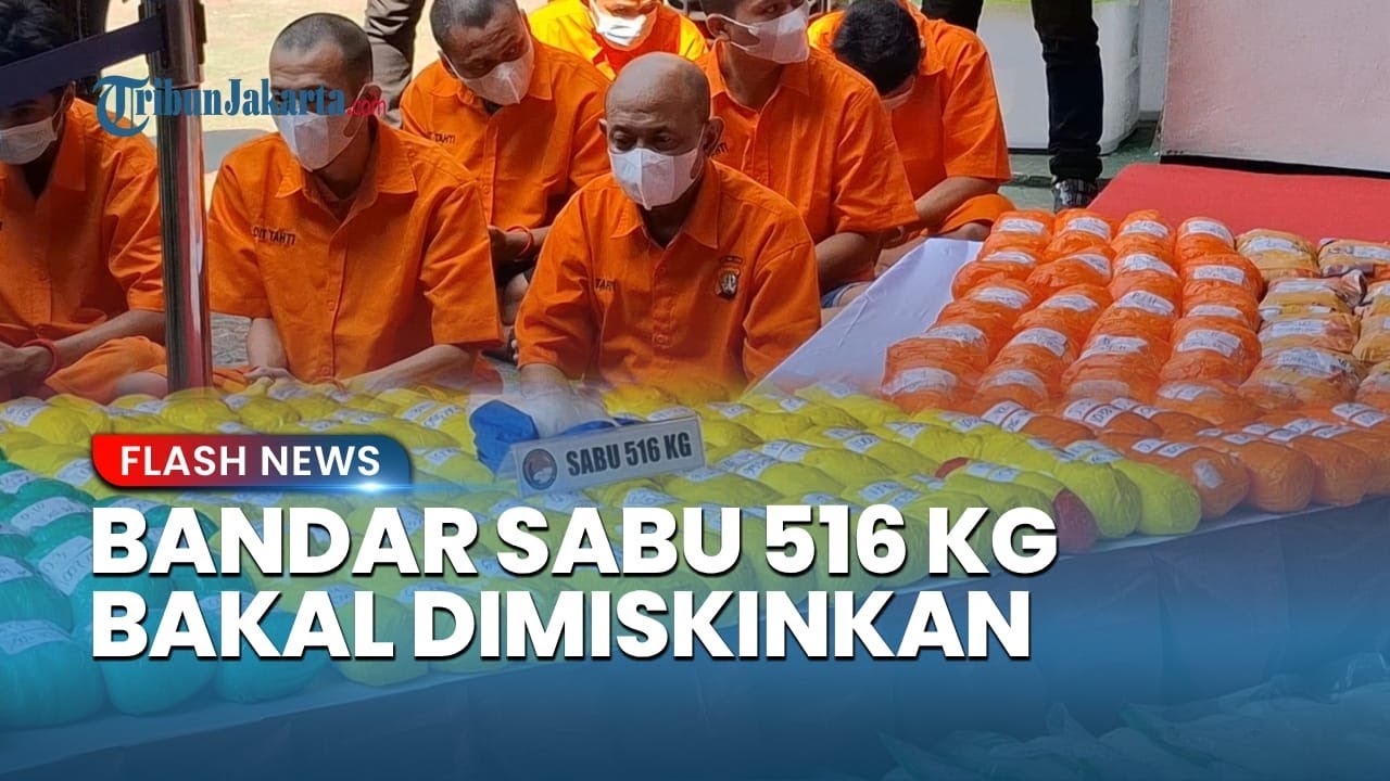 Bandar Sabu Setengah Ton Dijerat Pasal Pencucian Uang, Siap-siap Bakal Dimiskinkan