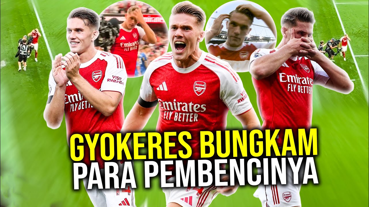 Selebrasi Rapikan Rambut! Cara Berkelas Gyokeres Bungkam Hatters, Borong 2 Gol dan Langsung Jadi MVP