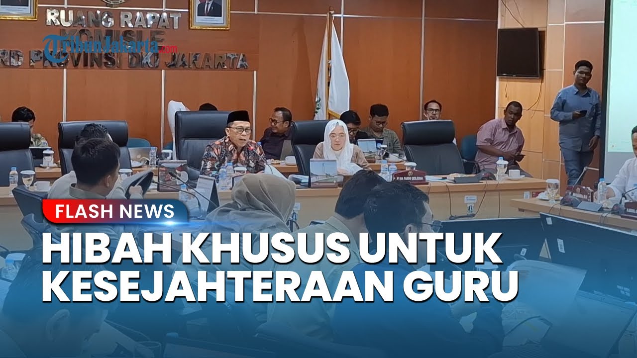 Ranperda Pendidikan DKI Jakarta Akomodir Dana Hibah Khusus Kesejahteraan Guru Madrasah