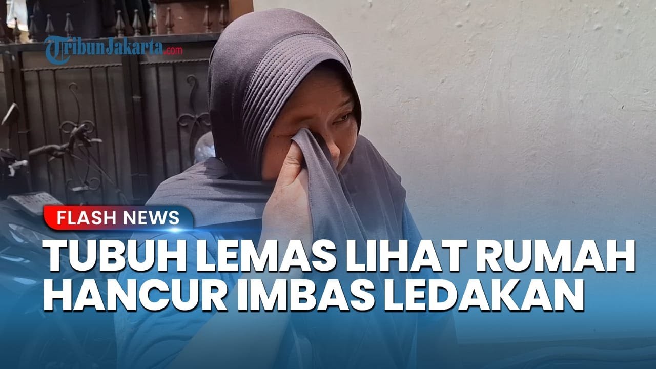 ‘Badan Sampai Lemas’, Ungkap Ana Korban Ledakan Misterius di Pamulang