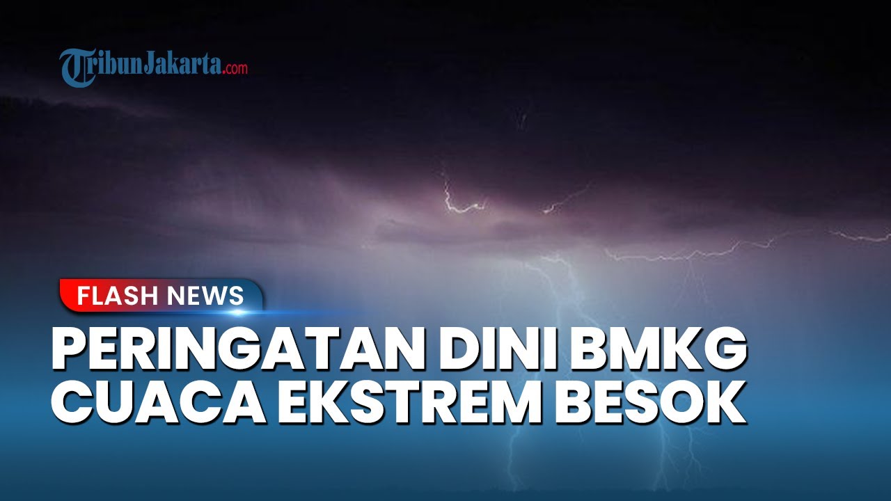Prakiraan Cuaca BMKG Besok Kamis 18 September 2025, Ini Wilayah dengan Hujan Sangat Lebat