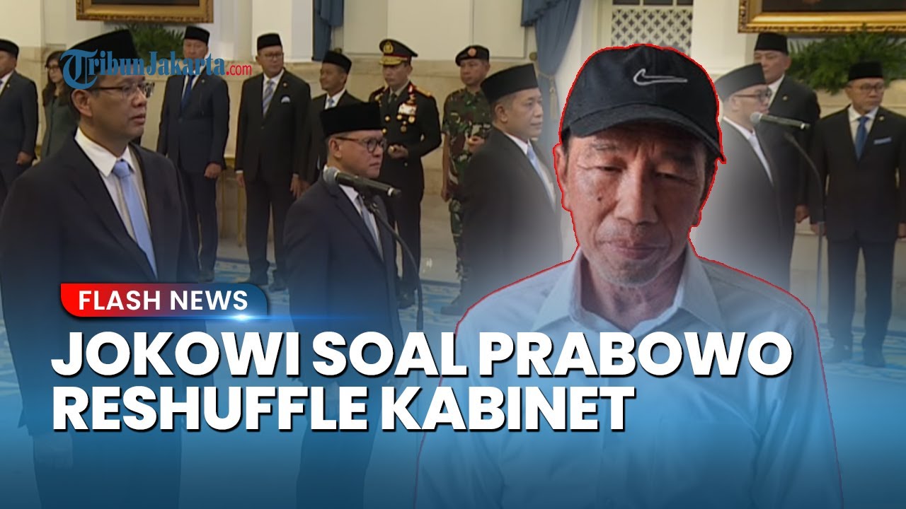 Tanggapan Jokowi soal Reshuffle Kabinet oleh Prabowo, Menyoroti Penggantian Sri Mulyani dengan Purbaya Yudhi Sadewa