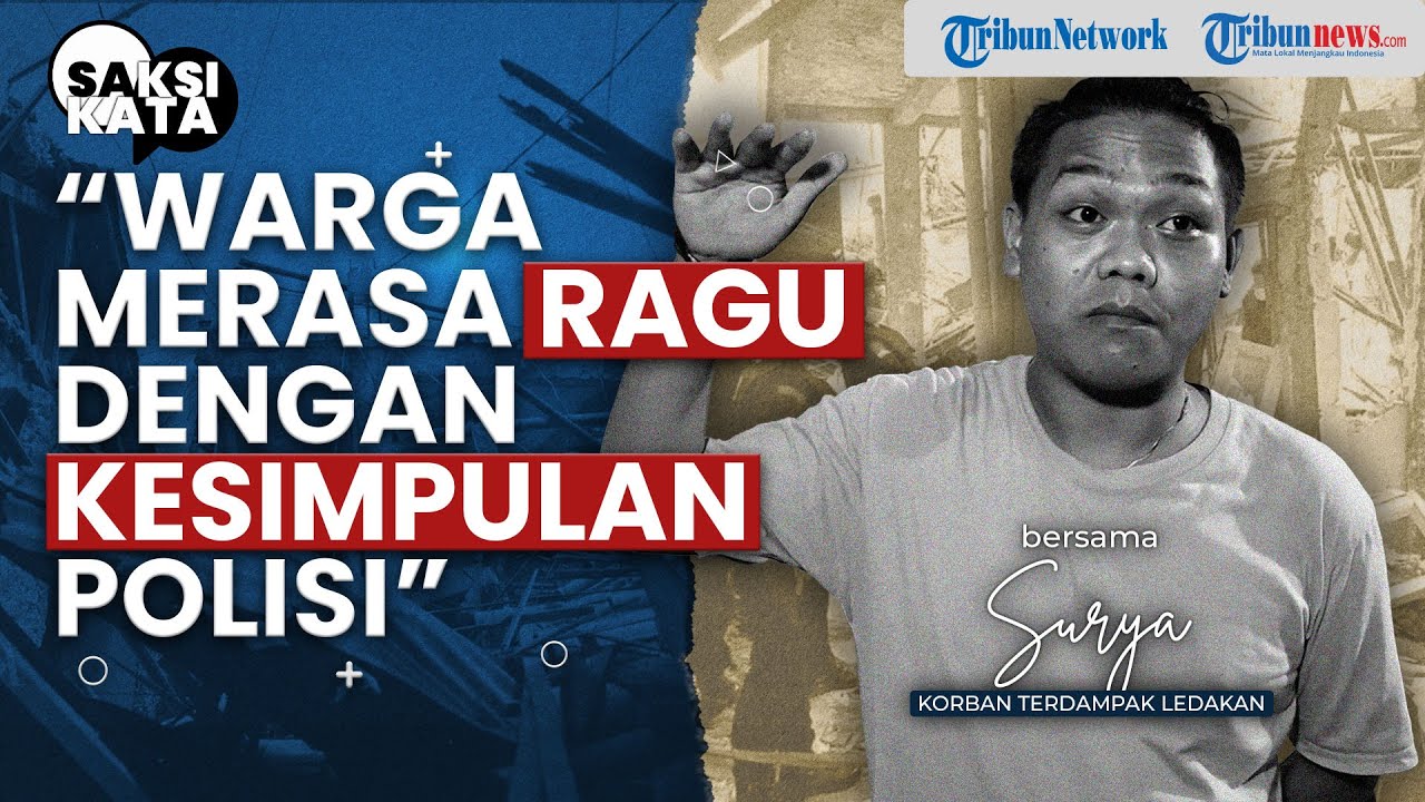 Saksi Kata: Cerita Korban Ledakan Misterius di Pamulang, Rela Selamatkan Anak Tetangga