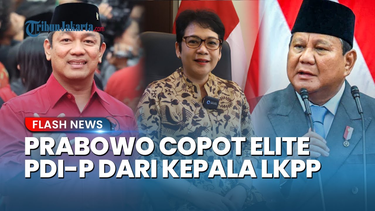 Prabowo Copot Elite PDI-P Hendrar Prihadi, Angkat Sarah Sadiqa Jadi Kepala LKPP