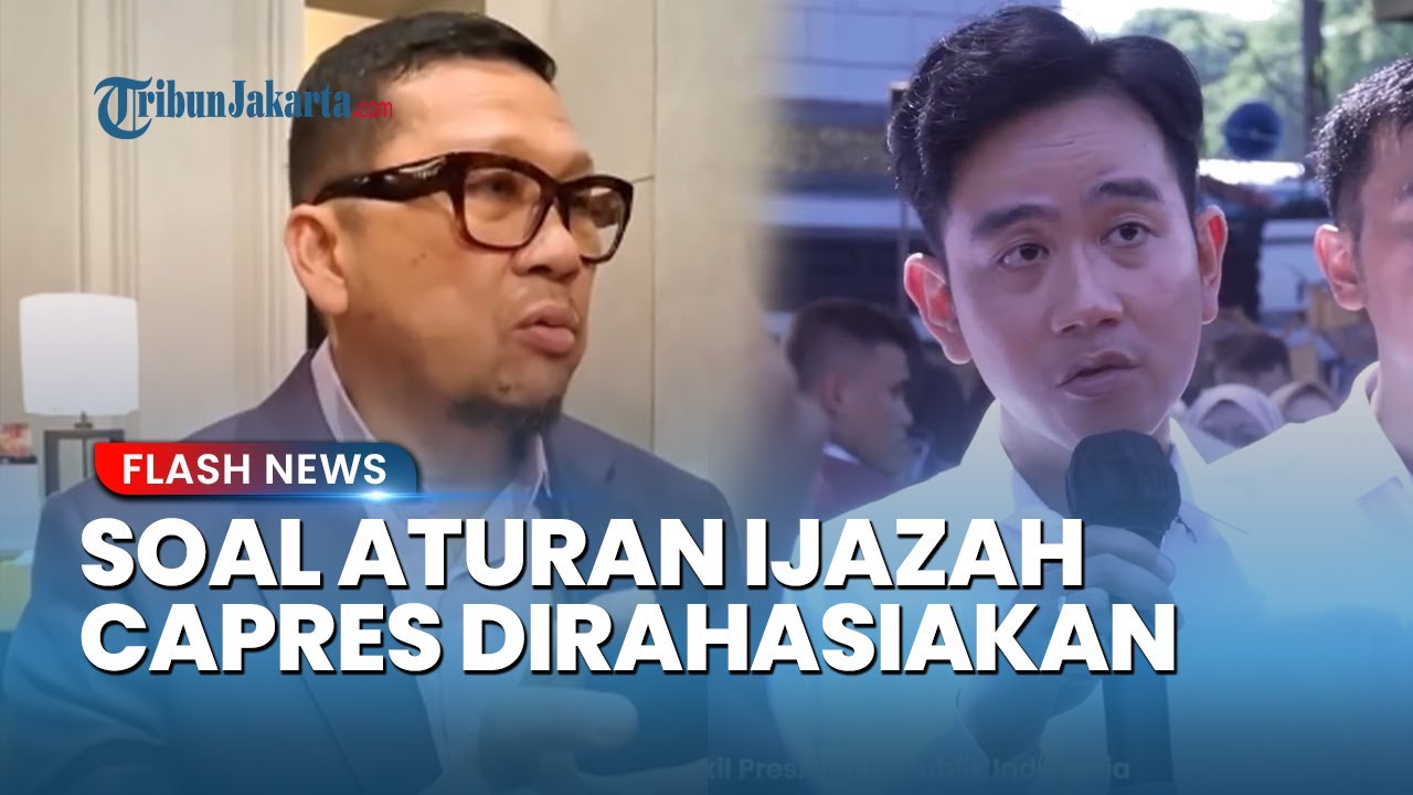 Youtube Thumnail image of : Anggota DPR Soroti PKPU Aturan Ijazah Capres Dirahasiakan, Kritik KPU Gegara Tak Lakukan Konsul