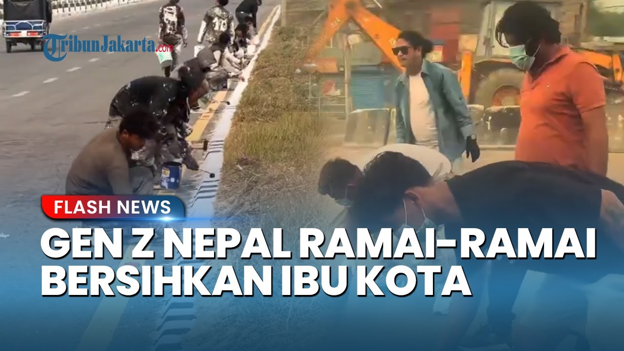 Dipuji Dunia! Gen Z Nepal Gotong Royong Bersihkan Puing & Kembalikan Barang Jarahan pasca-Demo Besar
