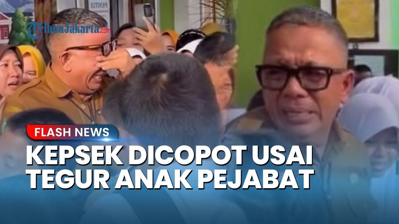 GEGER! Kepsek SMPN 1 Prabumulih Dicopot Usai Tegur Anak Pejabat Bawa Mobil ke Sekolah