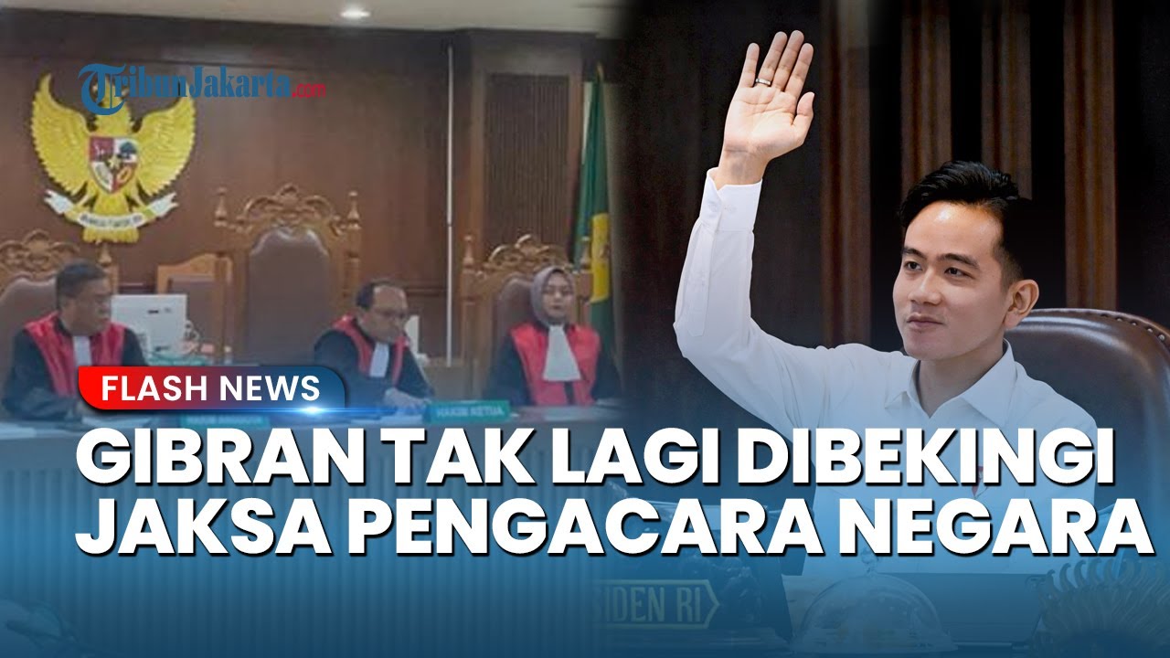 Youtube Thumnail image of : Gibran Hadapi Gugatan Ijazah SMA Tanpa Didampingi Jaksa Pengacara Negara, Buktikan Tak Dibekingi