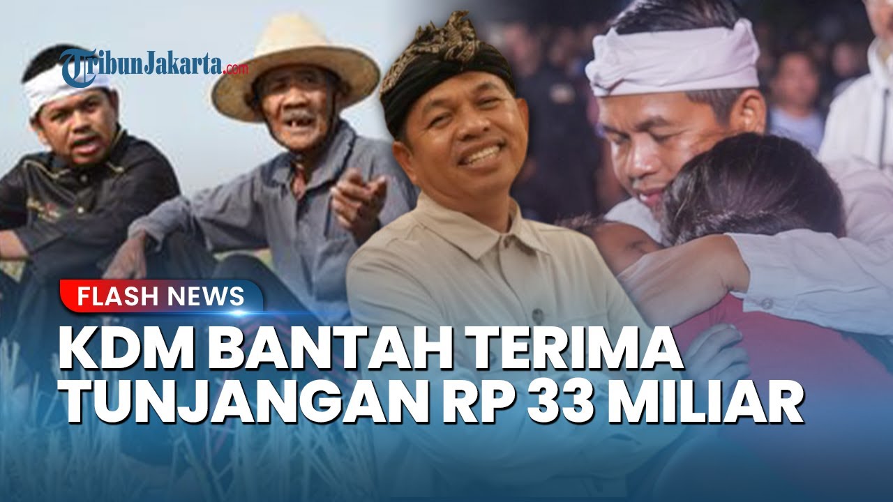 Dedy Mulyadi Bantah Terima Tunjangan Rp 33 Miliar: Gaji Gubernur Hanya Rp 8,1 Juta