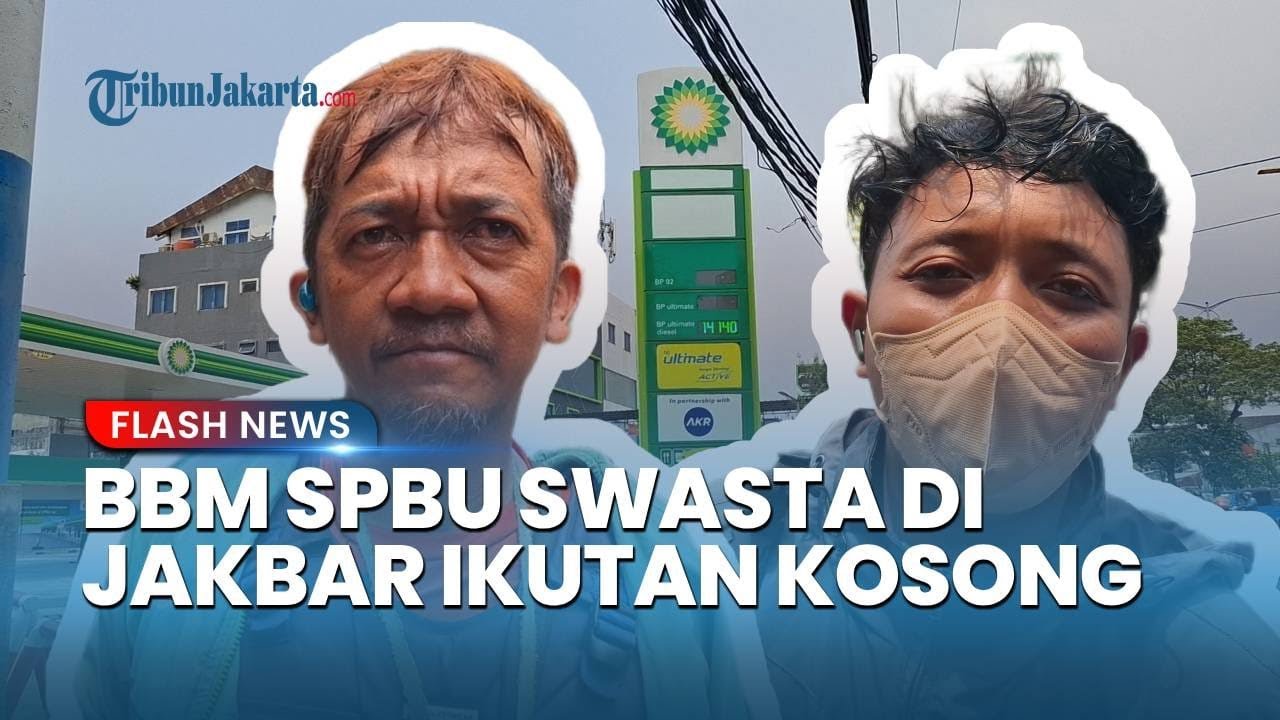 Sudah 2 Minggu Stok BBM di SPBU Swasta Jakarta Barat Kosong, Pengendara Banyak Mengeluh