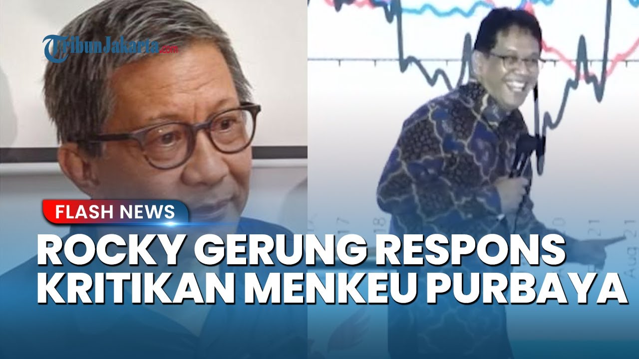 Respons Rocky Gerung Seusai Dikritik Purbaya, Ungkap Peran Menteri Keuangan sebagai ‘Kasir’