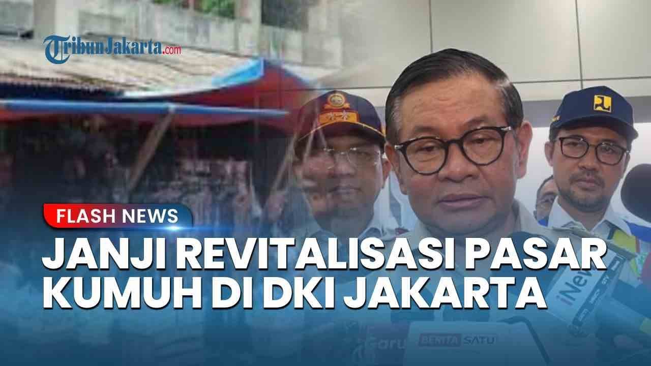 Youtube Thumnail image of : Janji Gubernur DKI Jakarta Pramono Anung Benahi Pasar Kumuh di Jakarta