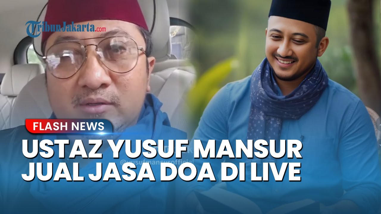 Youtube Thumnail image of : VIRAL LAGI! Ustaz Yusuf Mansur Tawarkan Doa saat Siaran Langsung, Spesial untuk Donasi Rp 20 Juta