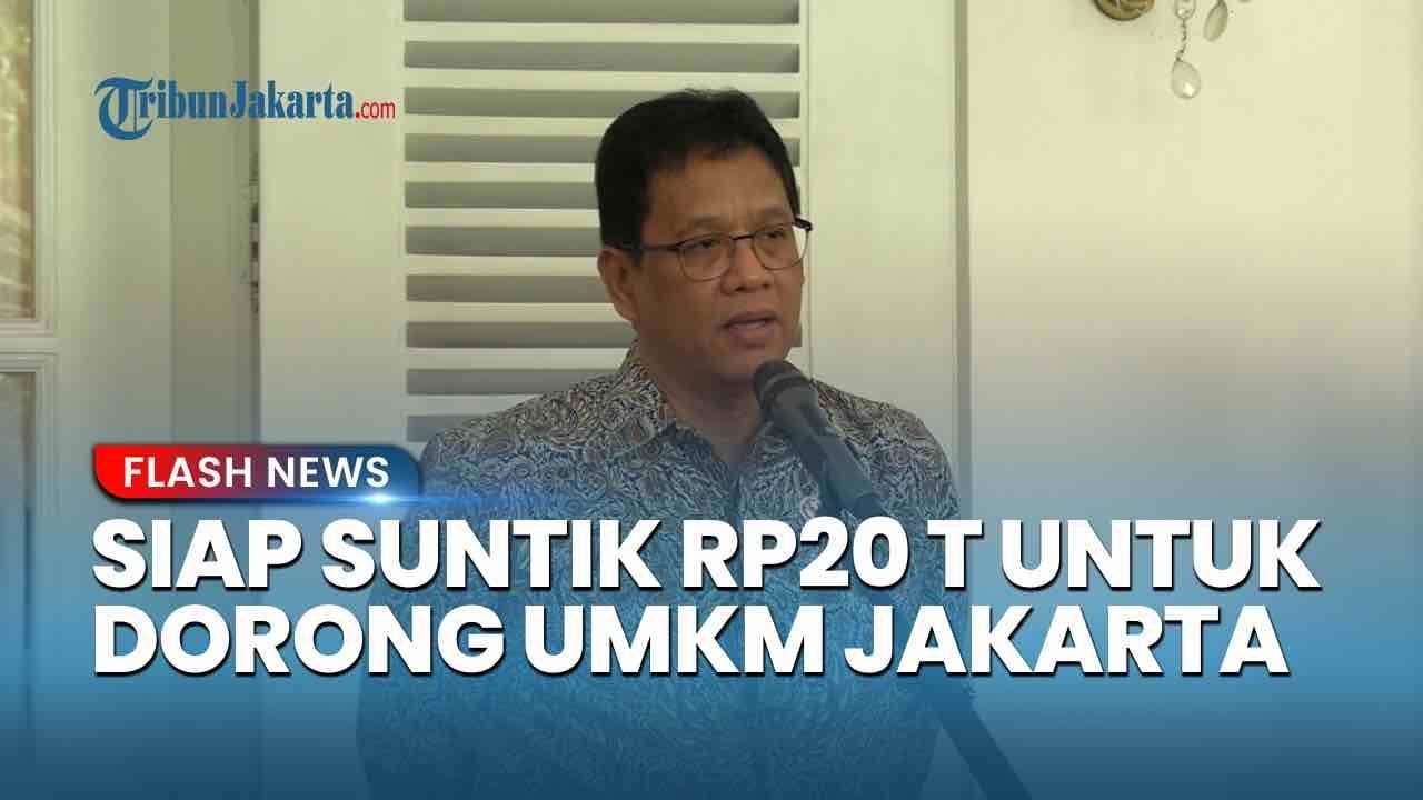 Youtube Thumnail image of : Kabar Baik Buat UMKM Jakarta! Menkeu Purbaya Mau Suntik Rp20 Triliun untuk Kredit Usaha