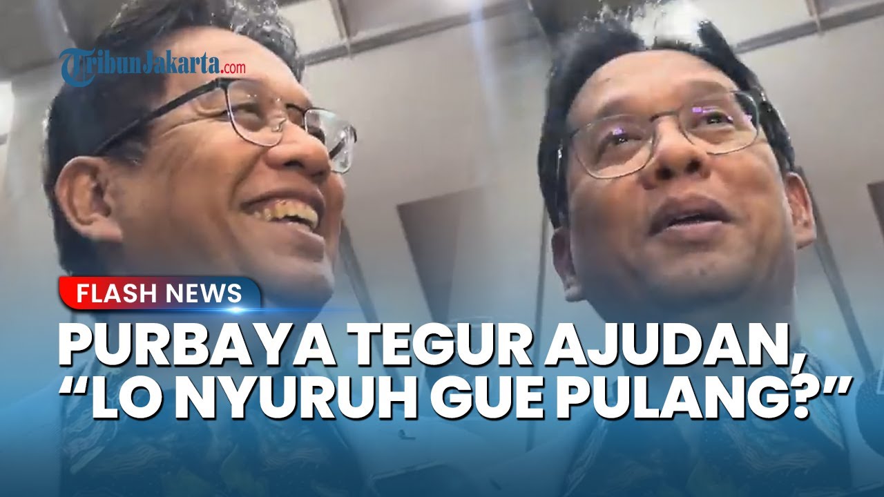 ‘Lo Ngapain Nyuruh Gue Pulang?’ Tawa Purbaya Yudhi Tegur Ajudan yang Minta Wartawan Sudahi Wawancara