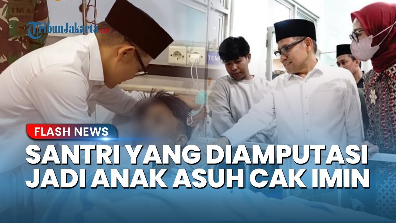 JANJI Cak Imin! Siap Jadi Orang Tua Asuh 3 Santri Ponpes Al Khoziny yang Diamputasi