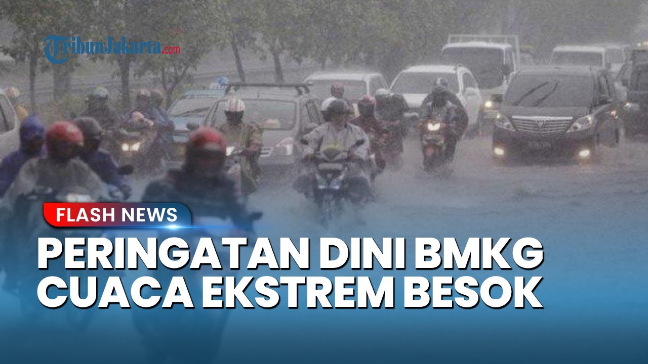 Youtube Thumnail image of : Prakiraan Cuaca BMKG: Ini Wilayah yang Berpotensi Hujan Lebat dan Angin Kencang pada 7 Oktober 2025