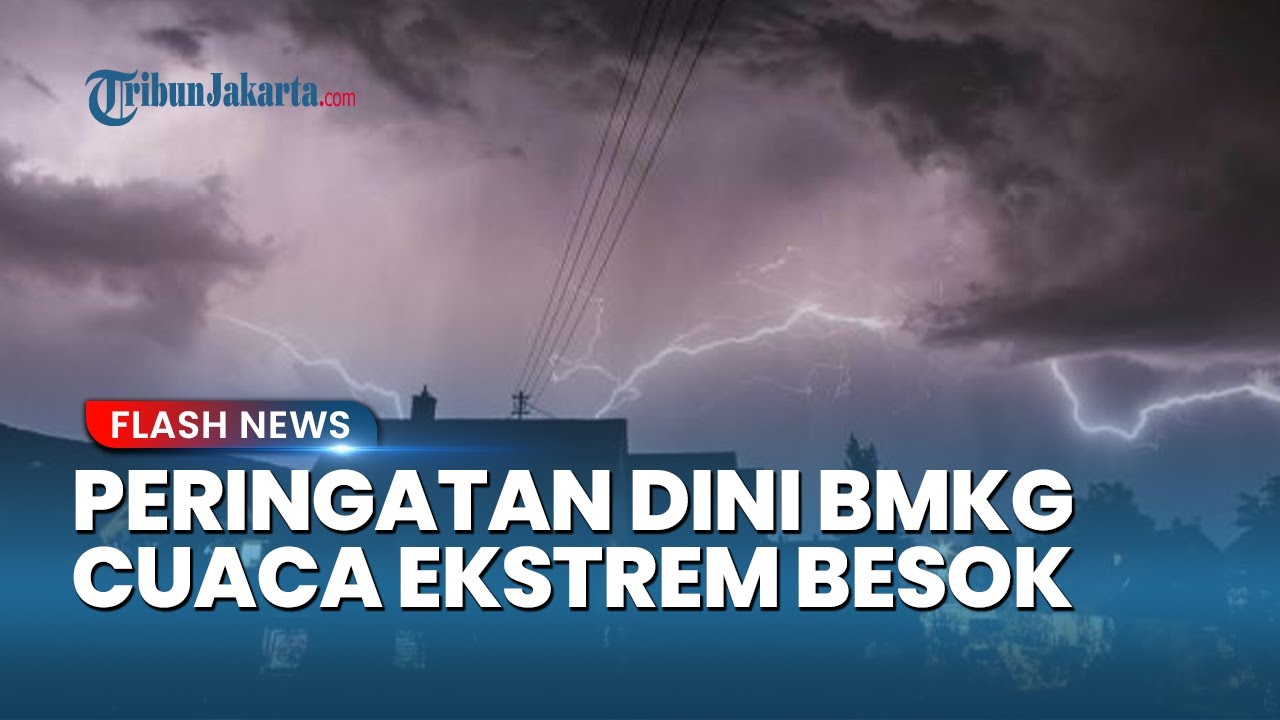 Prakiraan Cuaca Senin 26 Oktober 2025, BMKG: DKI Jakarta dan Sejumlah Wilayah Waspada Hujan Lebat
