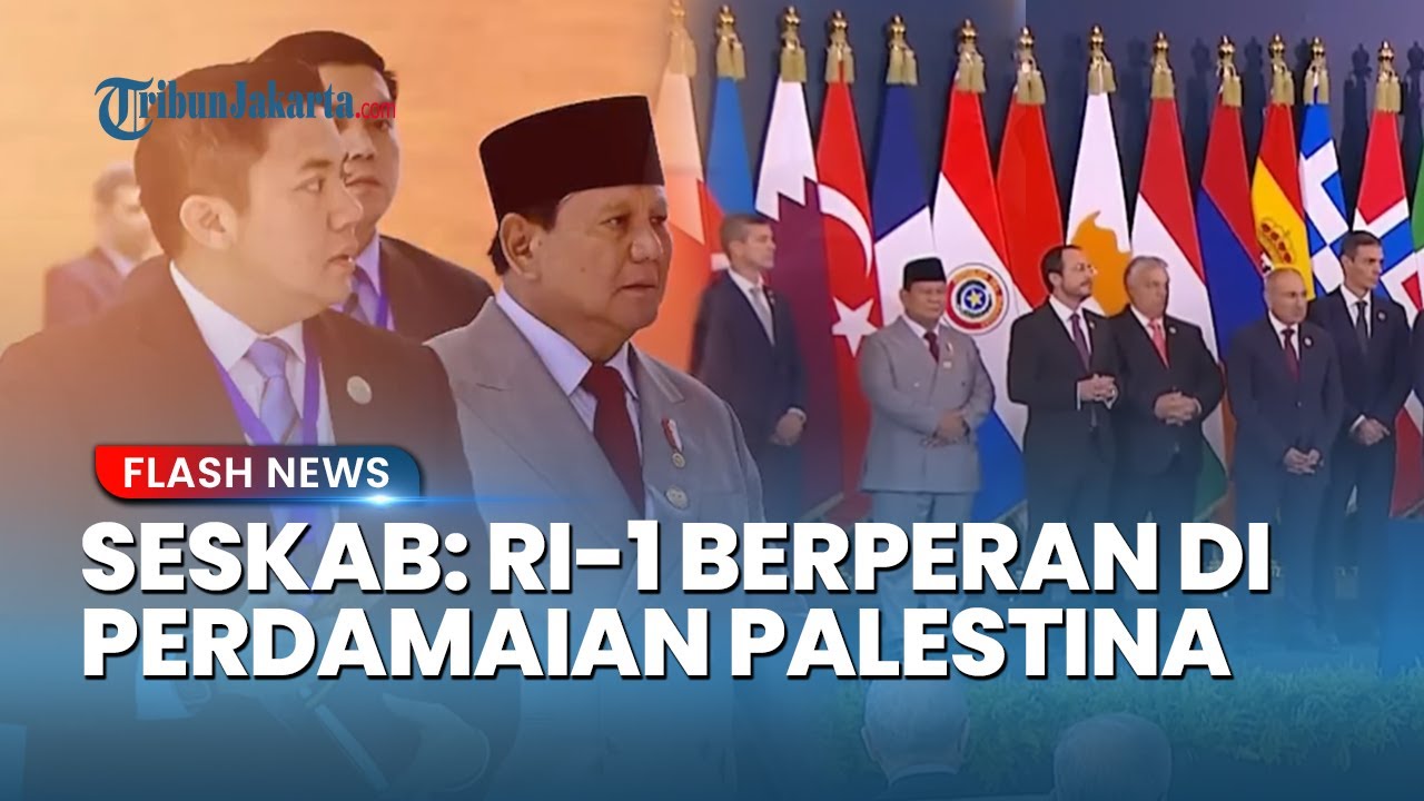 Sanjungan Seskab Teddy untuk RI-1: Indonesia Salah Satu Penentu dalam Perdamaian Timur Tengah