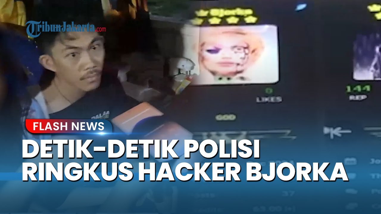 Penangkapan Sosok Diklaim “Bjorka” di Minahasa, Sang Hacker Tertunduk Tak Berkutik di Hadapan Aparat
