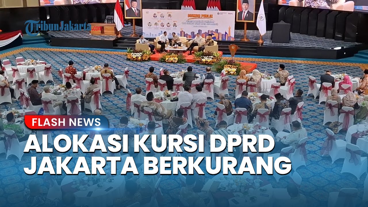 Youtube Thumnail image of : KPU Gelar Diskusi Penataan Dapil, Alokasi Kursi DPRD DKI Jakarta Berpotensi Menyusut