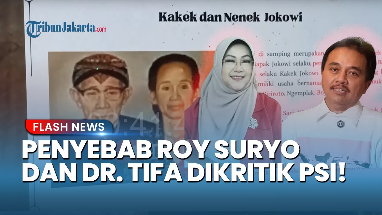 Penyebab PSI Murka! Roy Suryo dan dr. Tifa Dituding Langgar Etika Usai Datangi Makam Keluarga Jokowi