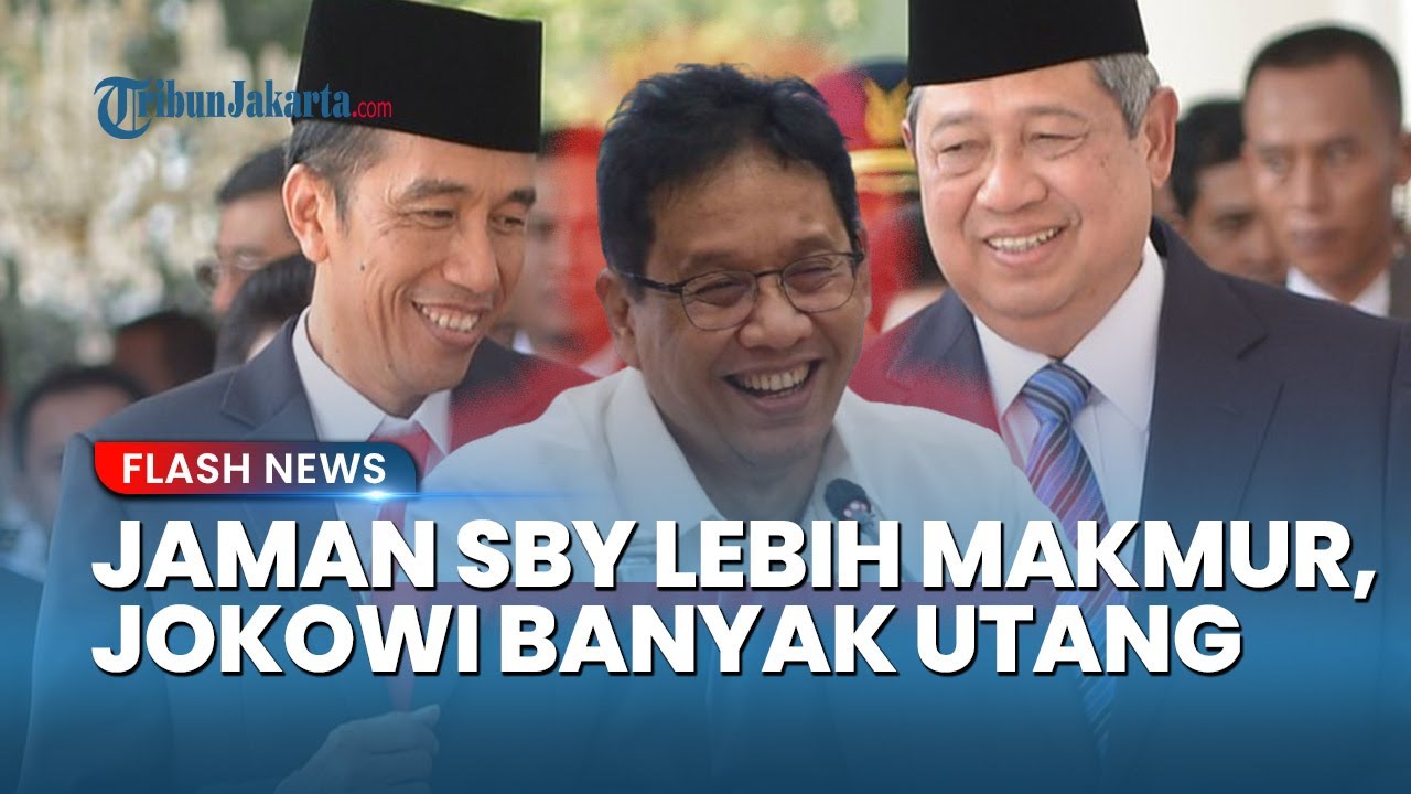 Youtube Thumnail image of : Ucapan Berani Menkeu Purbaya Sebut Zaman SBY Lebih Makmur, Era Jokowi Banyak Utang dan Lesu Ekonomi!