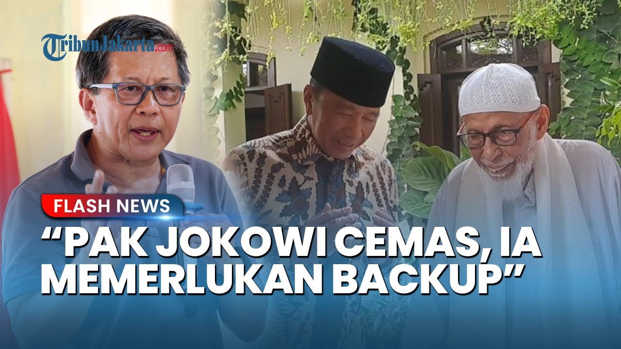 Jokowi Bertemu Abu Bakar Baasyir, Rocky Gerung Sentil Keras Sebut Jokowi Cemas Hilang Backup Politik