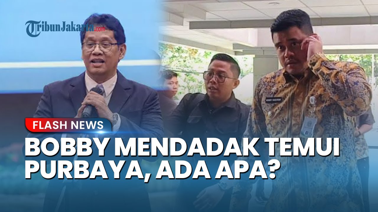Youtube Thumnail image of : Ada Apa? Bobby Nasution Mendadak Temui Purbaya di Kantor Menteri Keuangan
