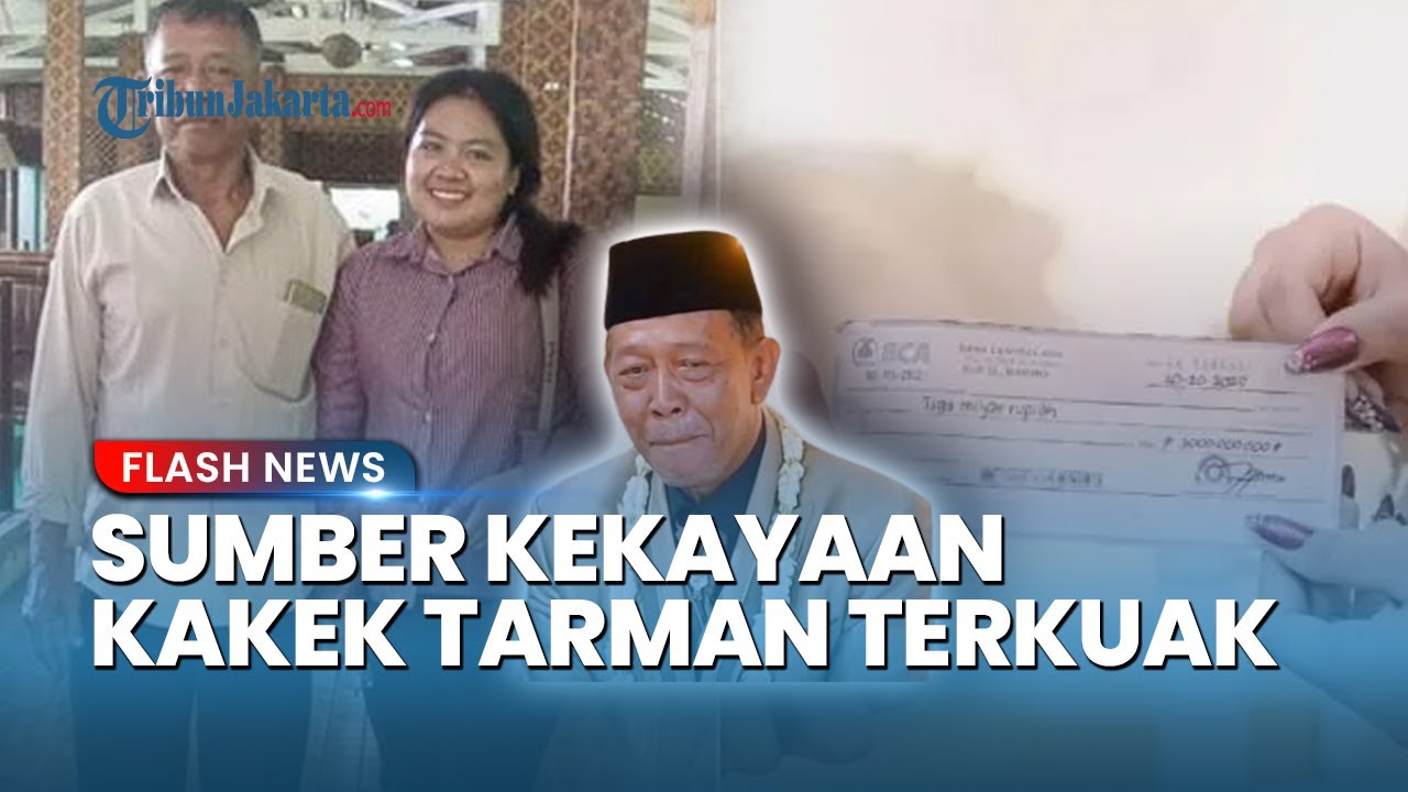 Youtube Thumnail image of : Tarman Buka Suara soal Isu Cek Palsu, Ungkap Sumber Kekayaannya yang Sebenarnya!
