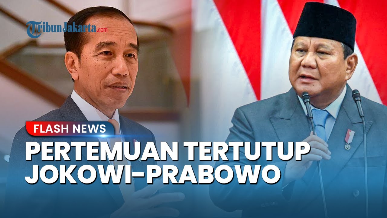 Jokowi dan Prabowo Bertemu 2 Jam di Kertanegara, Berlangsung Sebelum Presiden Temui Sejumlah Tokoh