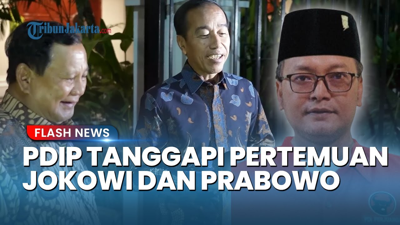 Youtube Thumnail image of : Elite PDIP Respons Kunjungan Jokowi ke Kertanegara, Singgung Soal "Cawe-cawe"