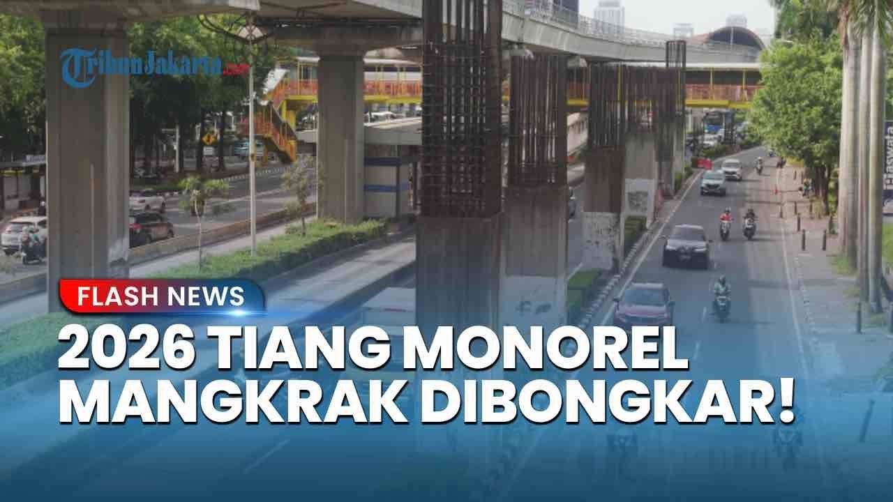 Pemprov DKI Jakarta Segera Bongkar Tiang Monorel Sepanjang Rasuna Said Jakarta Selatan Mulai 2026
