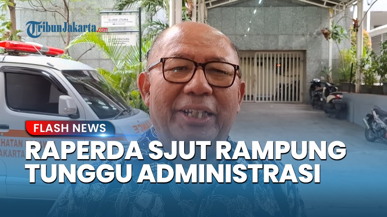 Youtube Thumnail image of : Pansus DPRD DKI Rampungkan Pembahasan Raperda SJUT, Segera Dikirim ke Kemendagri