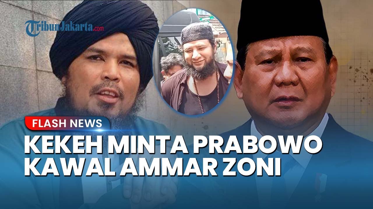 Kekeh Bela Ammar Zoni! Ustaz Derry Sulaiman Minta Prabowo Subianto Turun Tangan Kawal Kasus Narkoba!