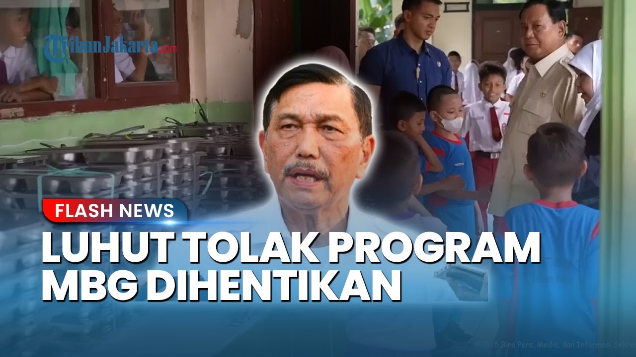 Luhut Bela Program MBG soal Desakan Penghentian, Sebut Proses Perbaikan Sudah Berjalan dengan Baik