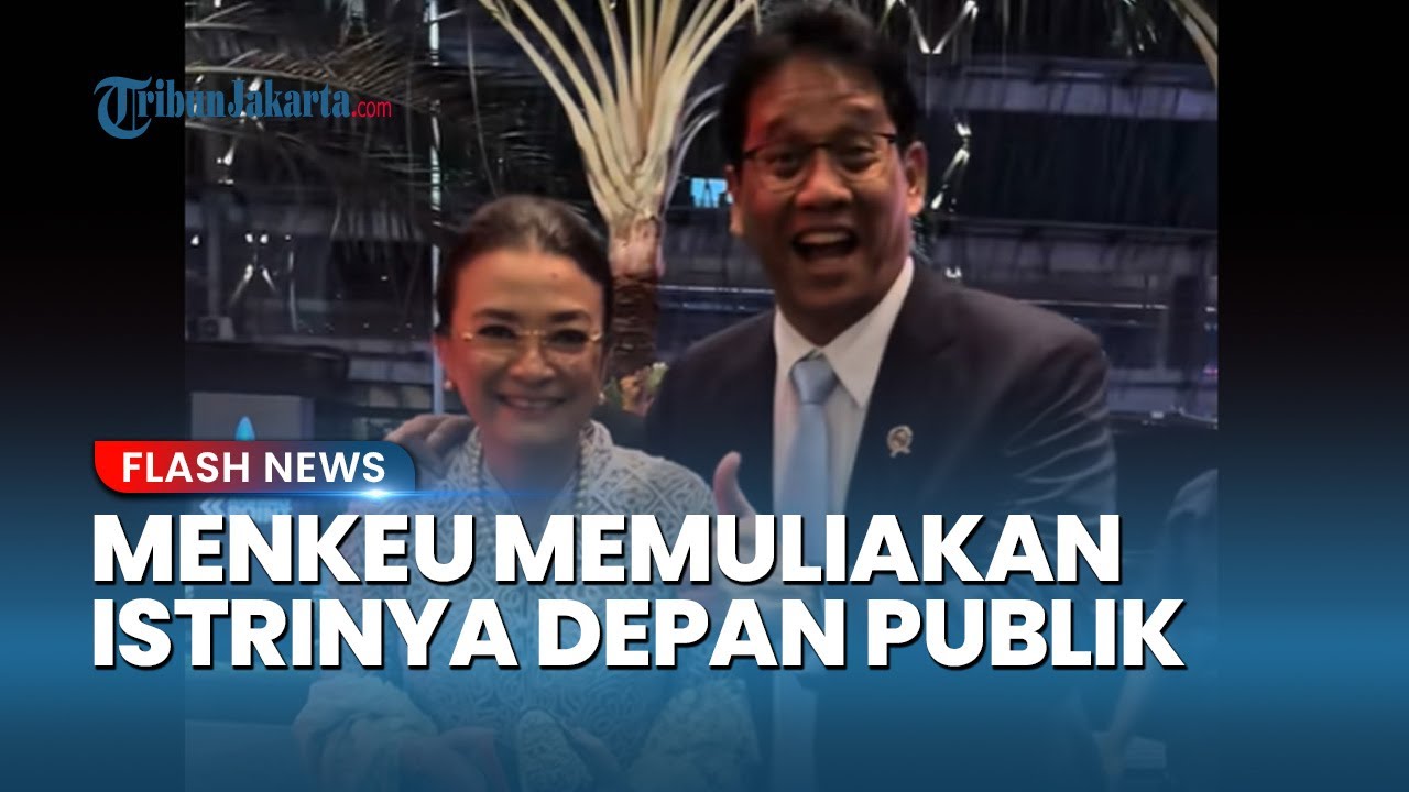 Youtube Thumnail image of : Momen Menkeu Purbaya Memuliakan Istrinya ke Publik saat Hadiri Sertijab Dewan Komisioner LPS