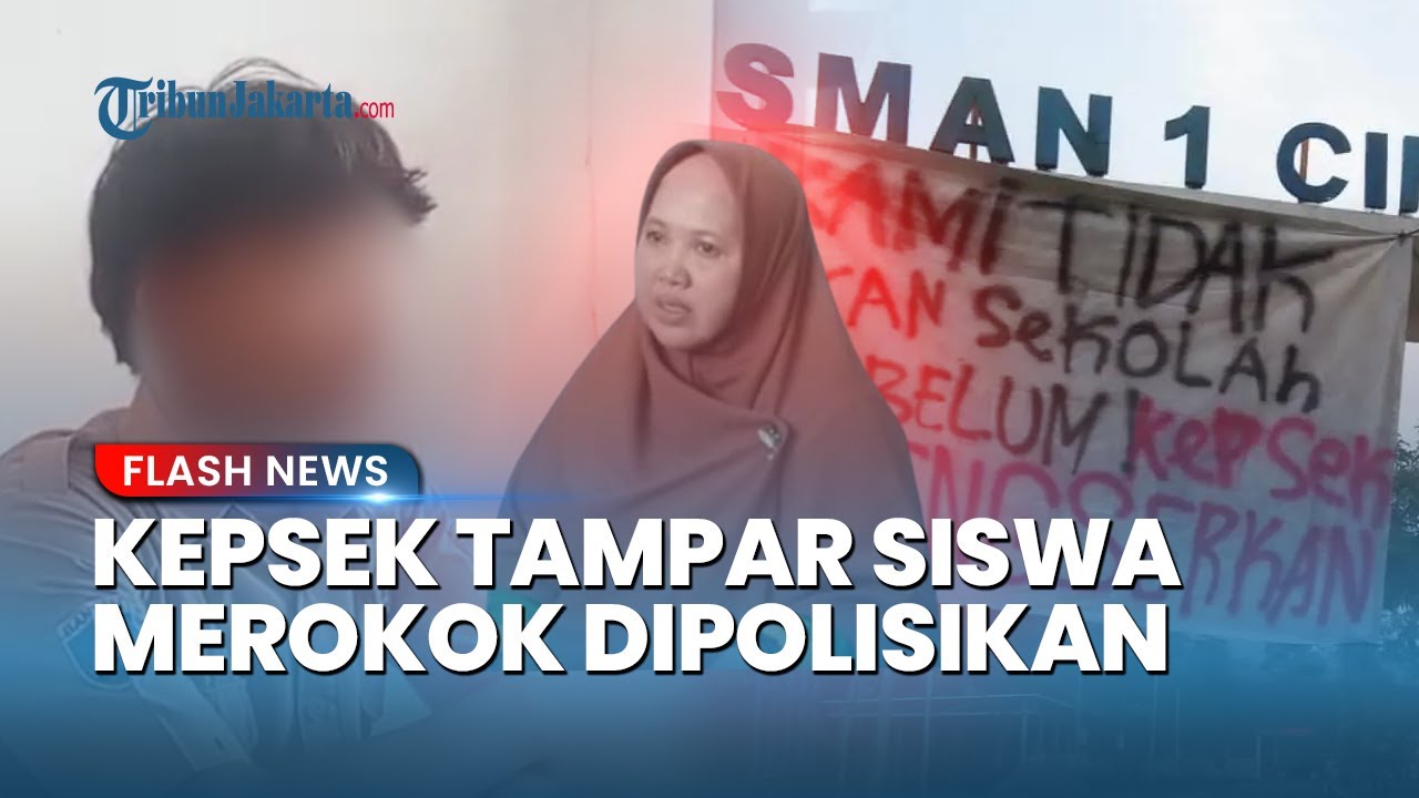 Nasib Kepala SMAN 1 Cimarga Dipolisikan & Dicopot Gara-gara Tampar Siswa Ketahuan Merokok