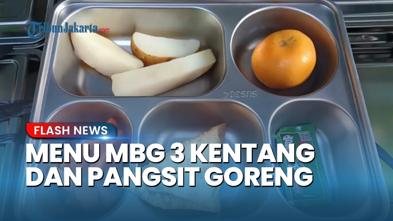 Menu MBG Jadi Sorotan! Cuma Berisi 3 Kentang Rebus dan Pangsit Goreng, BGN: Mengurangi Food Waste