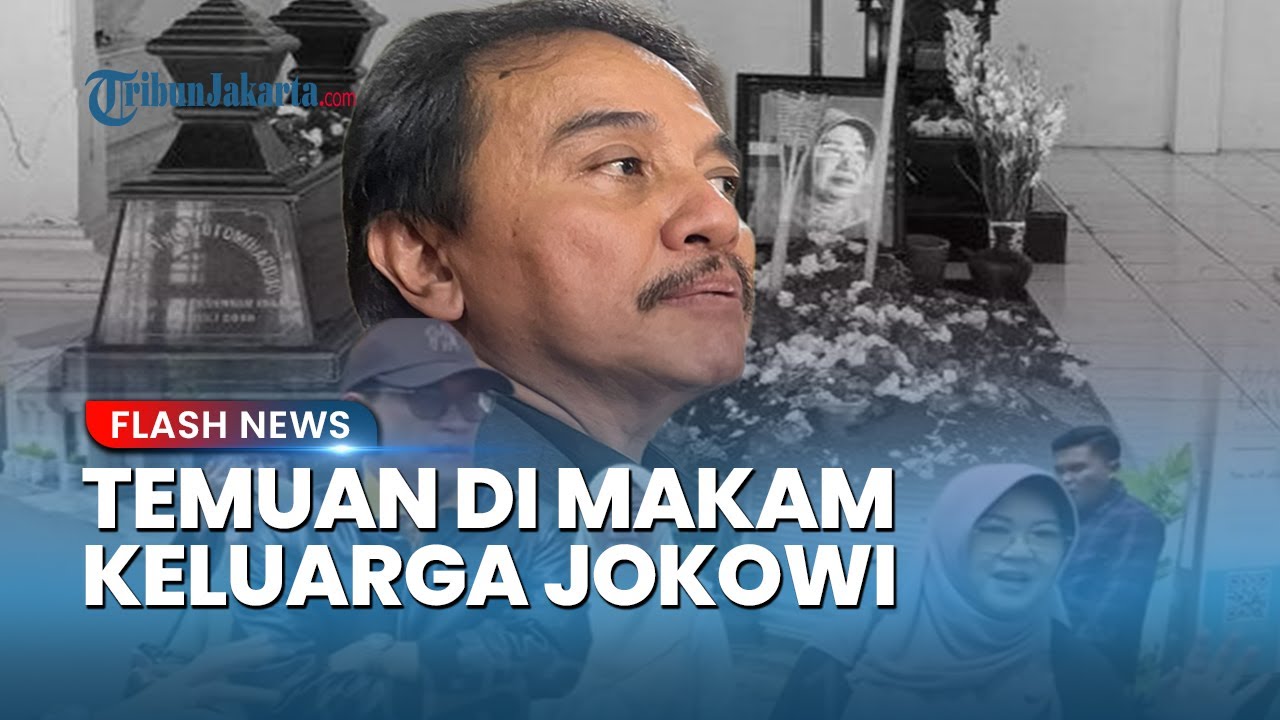 Youtube Thumnail image of : TEMUAN JANGGAL Roy Suryo & Dokter Tifa di Makam Keluarga Jokowi, Sosok Ibu & Bapak Dicurigai