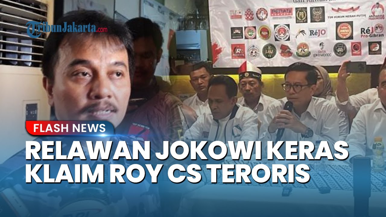 Relawan Jokowi Ultimatum Polri & DPR soal Kasus Ijazah Palsu: Roy Suryo Cs Disebut Teroris