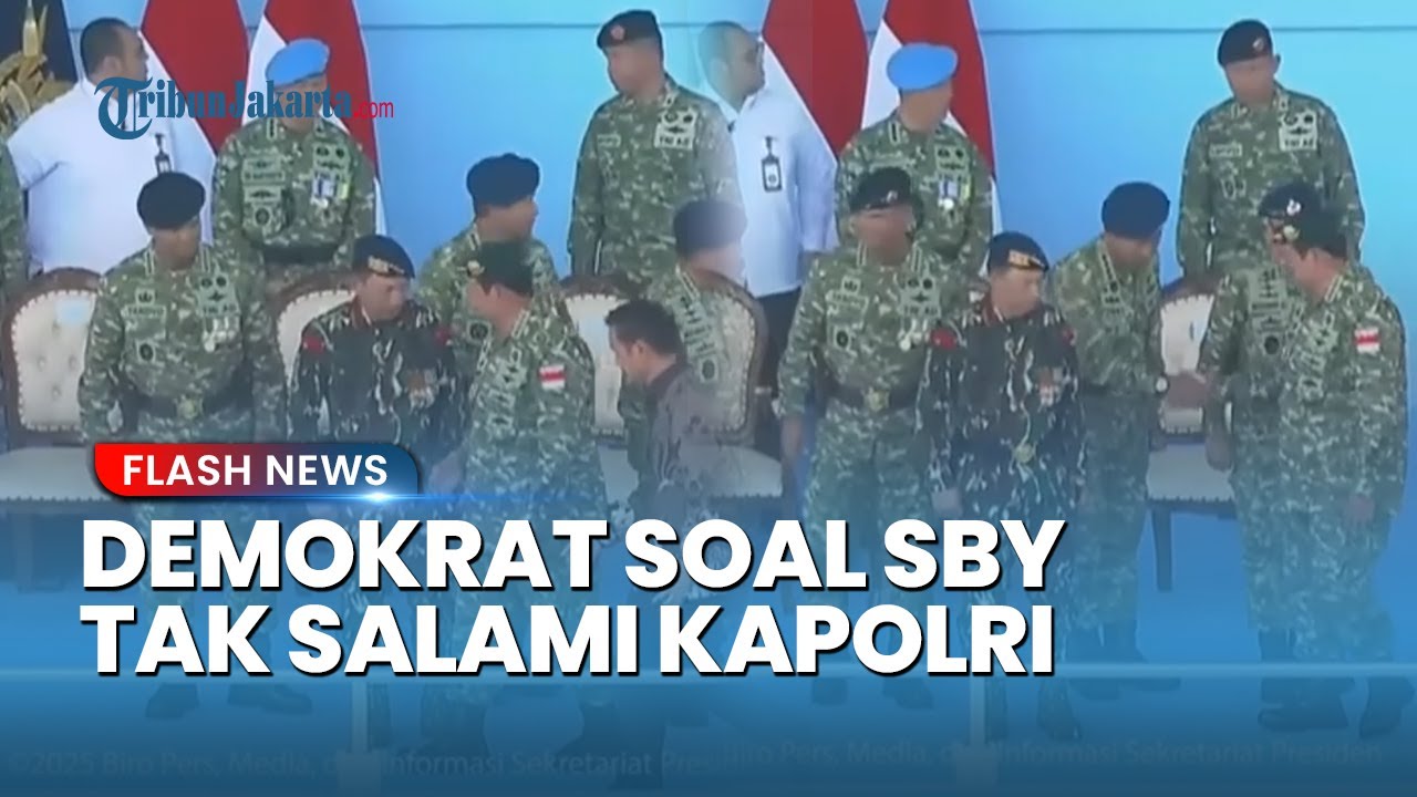 Youtube Thumnail image of : KLARIFIKASI Demokrat Soal Video Viral SBY Tak Salami Kapolri Listyo Sigit: Lama Bercengkrama