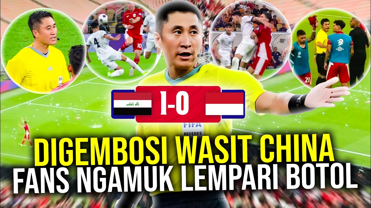 Youtube Thumnail image of : GAGAL LOLOS KE PILDUN GEGARA DIGEMBOSI WASIT MA NING ASAL CINA! SATU INDONESIA NGAMUK VAR TAK GUNA