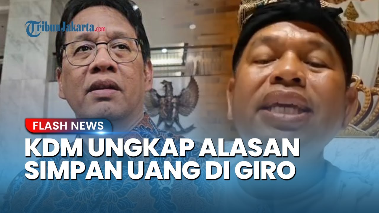 Disemprot Menkeu Purbaya, KDM Ungkap Alasan Kas Daerah Jabar Disimpan di Giro Bukan Deposito