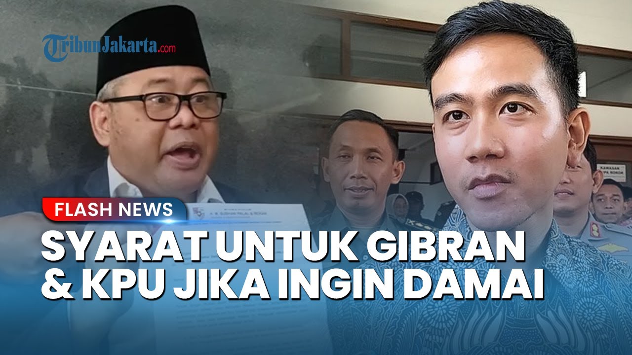 Youtube Thumnail image of : Subhan Palal Siap Berdamai Tak Tuntut Rp 125 Triliun, Ini 2 Syarat untuk Gibran dan KPU